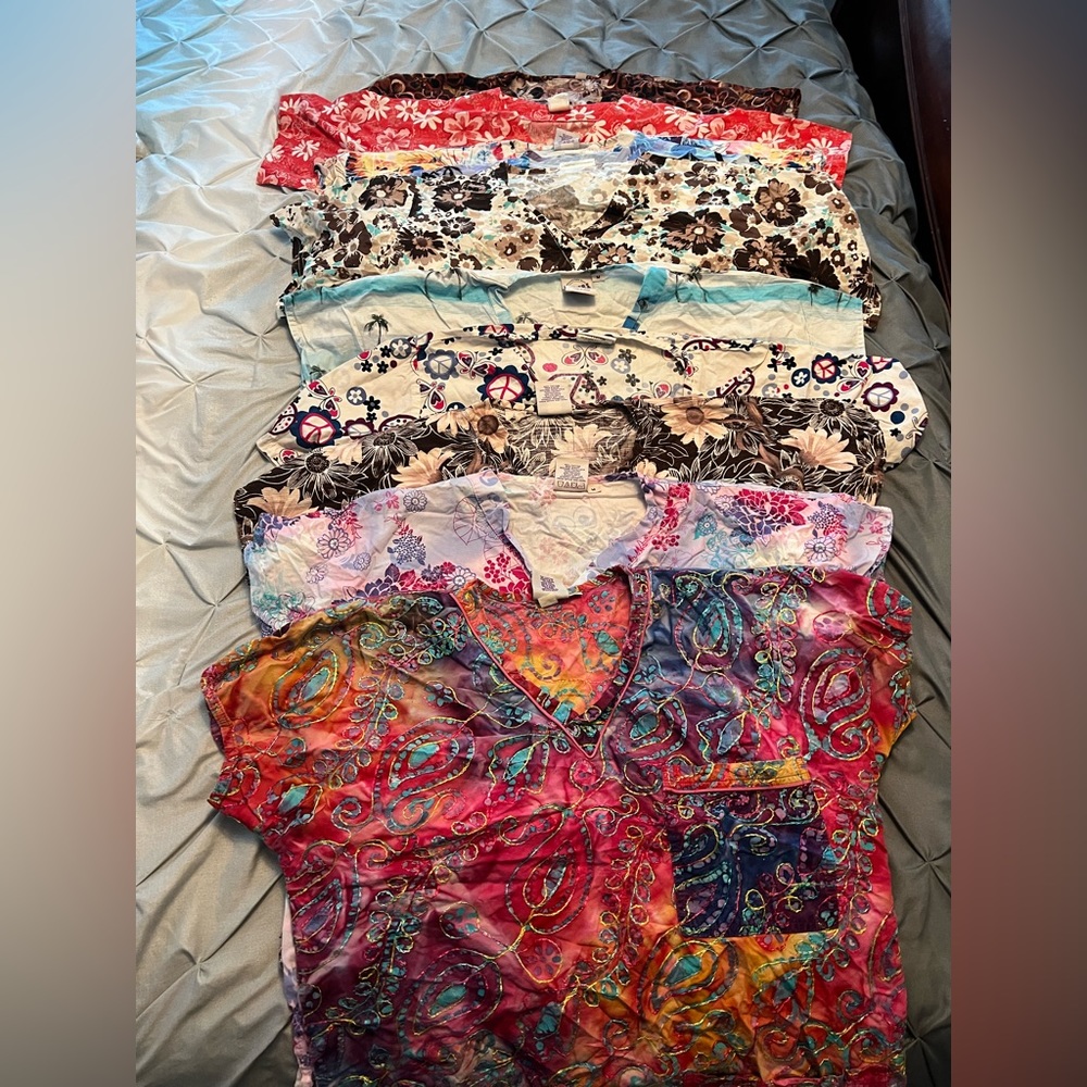 10 Scrub Shirts